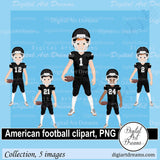 American football clipart