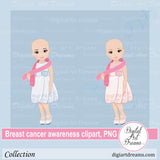 Breast cancer ribbon clipart