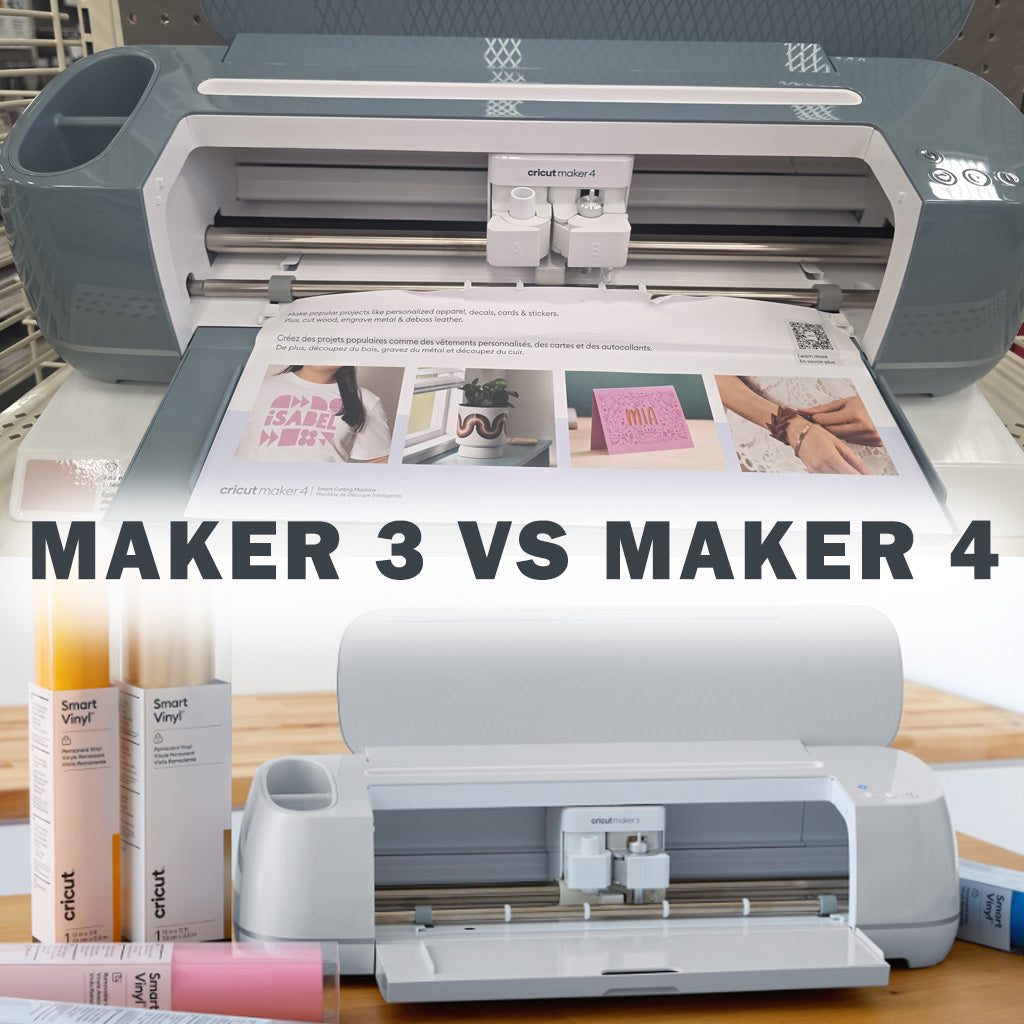 Do You Need Maker 3 or 4? Compare Two Smart Cutting Machines by Cricut