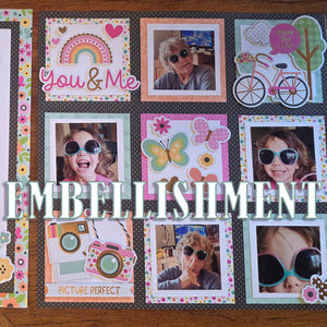 Creative DIY Scrapbook Embellishment Ideas