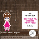 Ballerina embellishments SVG