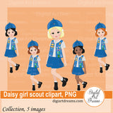 Daisy girl scout clipart