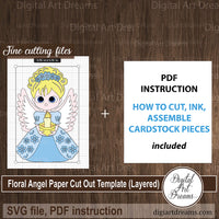 Angel embellishments for crafts