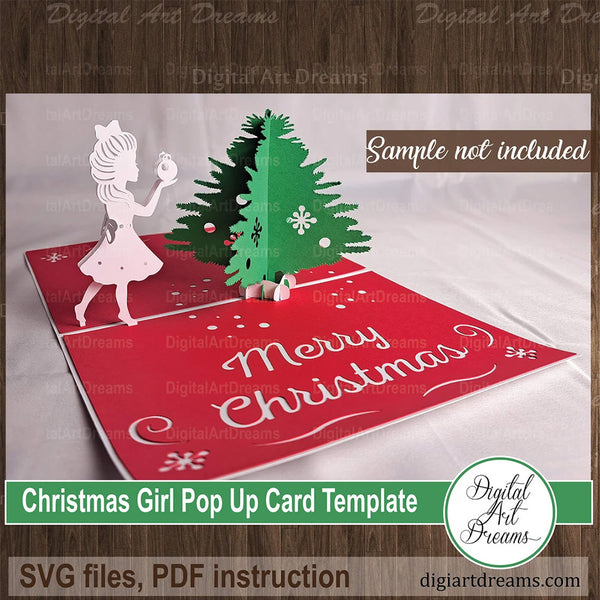 Christmas pop out card