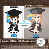 Graduation 2024 embellishment SVG