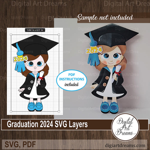 Graduation 2024 scrapbooking embellishments