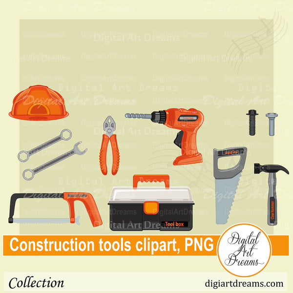 construction tools names