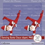 Santa dancing clip art images