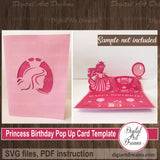 Princess pop up card