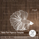 Betta fish SVG