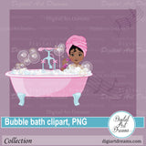 Bubble bath images clipart