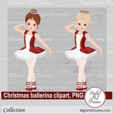 Christmas dancer clipart