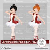 Ballet Christmas art