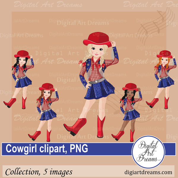 Cowgirl clipart
