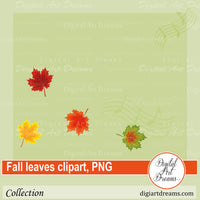 Autumn leaves png transparent