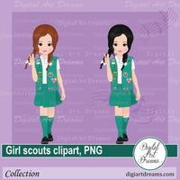 Little girl scout png images