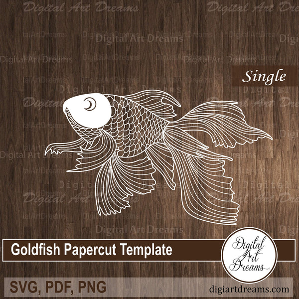 Goldfish SVG file