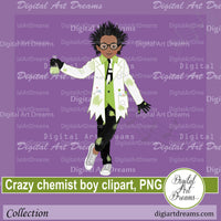 African American science clipart images