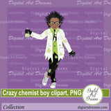 African American science clipart images