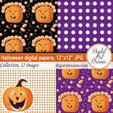 Halloween scrapbook paper