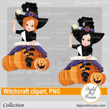 Witches spell clipart