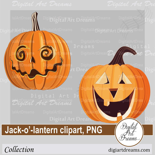 Cute Jack-o'-lantern Clip Art
