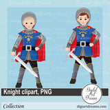 Knight boy clipart images
