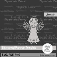 Little angel SVG