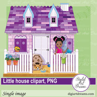 Little house clipart