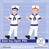 Boy in sailor suit clipart png