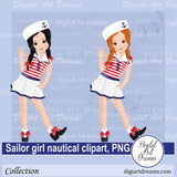Girl in sailor outfit png images clip art