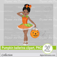 Halloween black ballerina clipart png